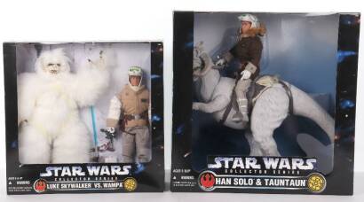 Boxed Star Wars Collectors Series Rebel Alliance Kenner Han Solo & Tauntaun
