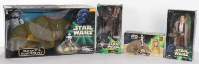 Boxed Star Wars Hasbro The Power Of The Force Dewback & Sandtrooper