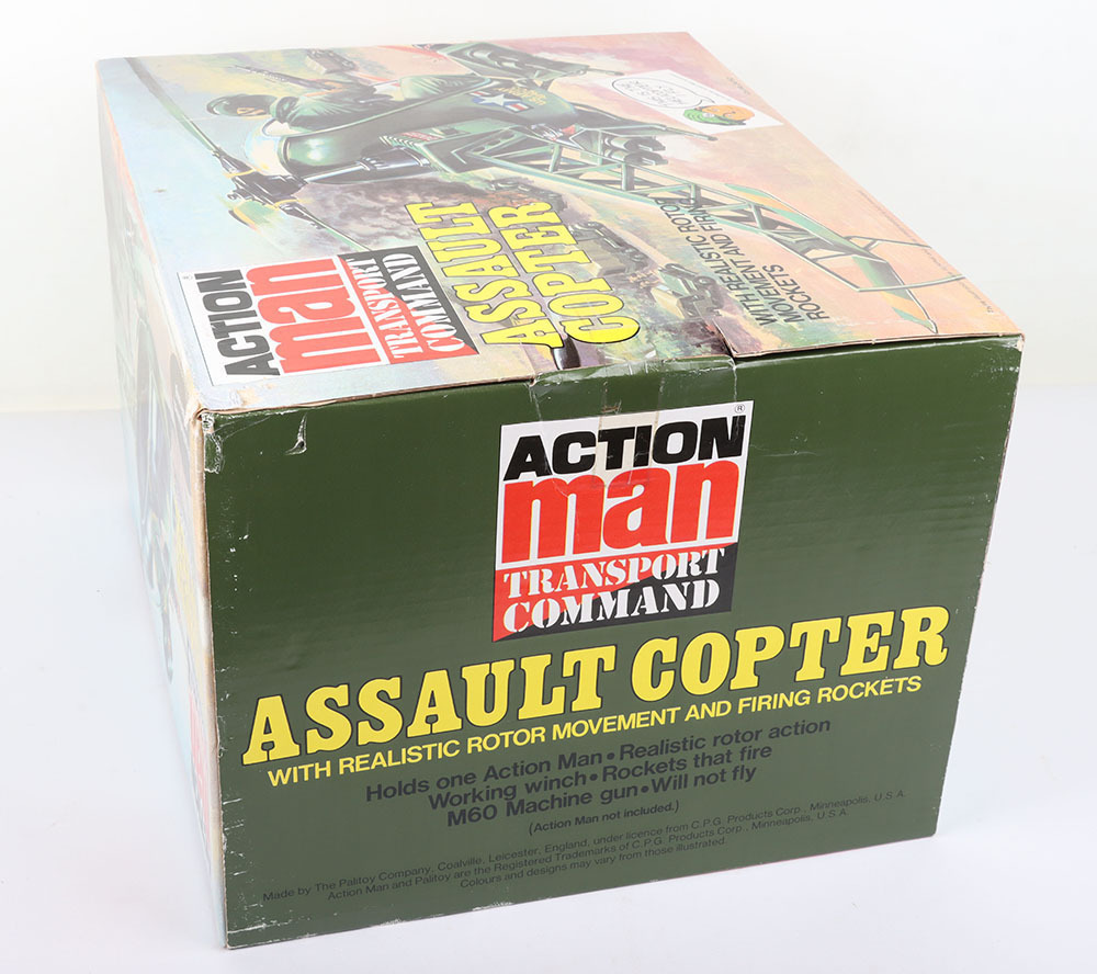 Palitoy Action Man Transport Command Assault Copter