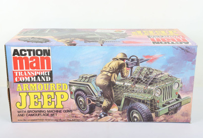 Palitoy Action Man Transport Command Armoured Jeep