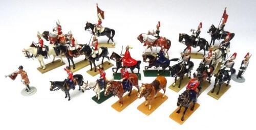 New Toy Soldiers five Mounted Queens