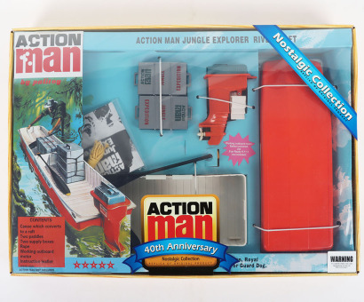 Action Man Jungle Explorer River Craft 40th Anniversary Nostalgic Collection
