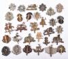 30x British Infantry Regiments Cap Badges - 2