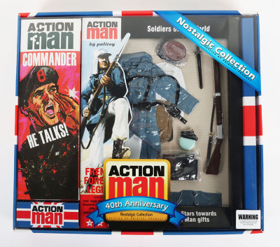 Action Man Soldiers of The World French Foreign Legion Light blue coat 40th Anniversary Nostalgic Collection