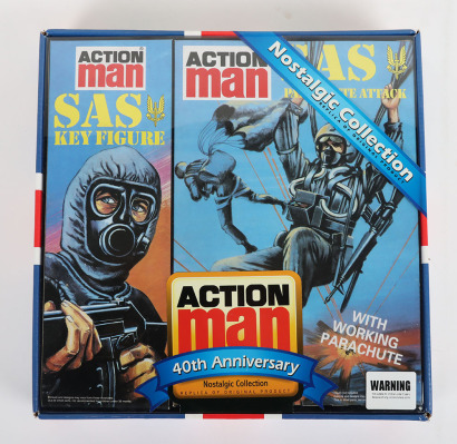 Action Man SAS Parachute Attack 40th Anniversary Nostalgic Collection