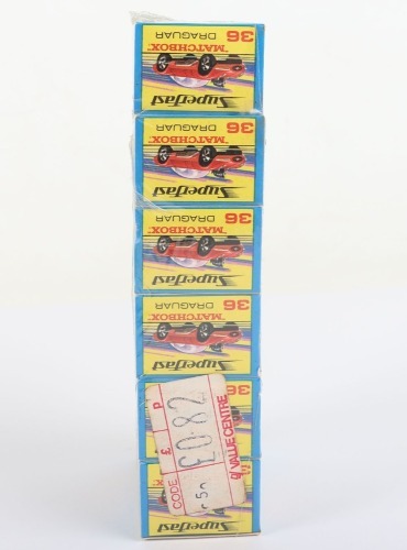 Matchbox Lesney Superfast Trade pack of six 36d Hot Rod Draguar