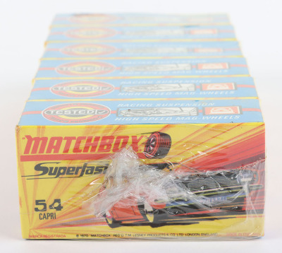 Matchbox Lesney Superfast Trade pack of six 54c Ford Capri - 5