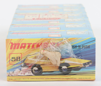 Matchbox Lesney Superfast Trade pack of six 58d Woosh-N- Push - 5