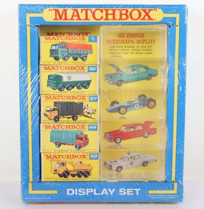 Scarce Matchbox Lesney Regular Wheels USA Issue Display Set G-35