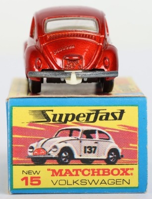 Matchbox Lesney Superfast 15d Volkswagen 1500 Saloon - 3