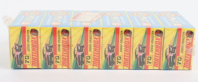 Matchbox Lesney Superfast Trade pack of six 70c Dodge Dragster