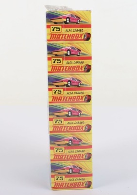 Matchbox Lesney Superfast Trade pack of six 75c Alfa Carabo