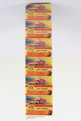 Matchbox Lesney Superfast Trade pack of six 75c Alfa Carabo - 3