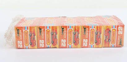 Matchbox Lesney Superfast Trade pack of five 22e Blaze Buster