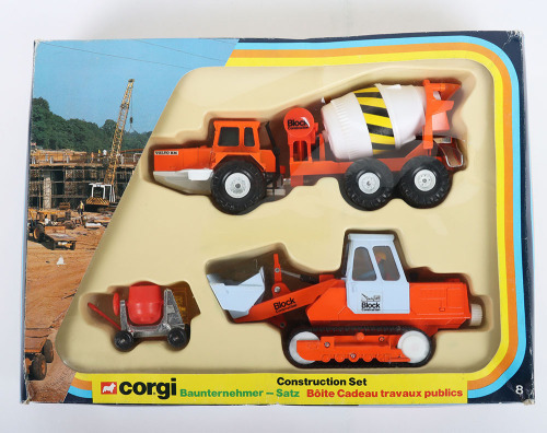 Scarce Corgi Block Construction Export Gift Set 8