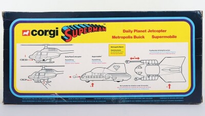 Corgi Toys Superman Gift Set 21 contains 260 City of Metropolis Police Car, 265 Supermobile and 929 Daily Planet Helicopter - 2