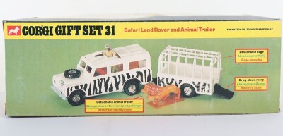 Corgi Gift Set 31 Safari Land Rover and Animal Trailer - 2