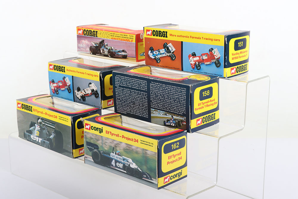 Corgi Juniors - Voiture De Course Formula 1 Fujifilm, Années 70 - Modèle Réduit Vintage