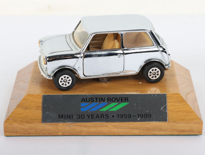 Austin Rover Mini 30 Years 1959-1989 Presentation Model