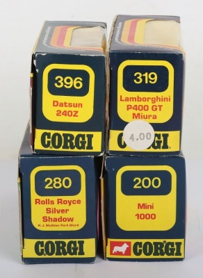 Four Boxed Corgi Whizzwheel Models - 4