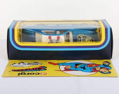 Corgi 260 Superman Metropolis Police Buick Car - 5