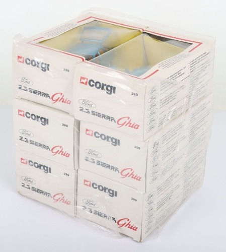 Corgi Trade Pack of six 299 Ford 2.3 Sierra Ghia Models