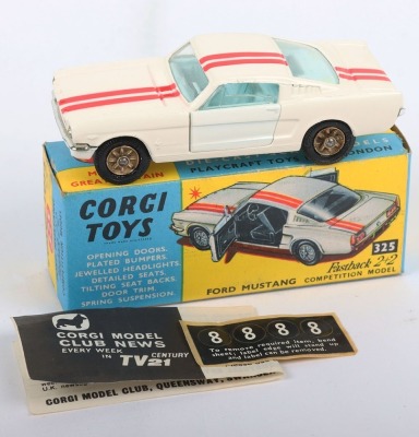 Scarce Corgi Toys Reeves International Issue 325 Ford Mustang - 2