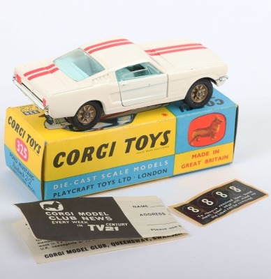 Scarce Corgi Toys Reeves International Issue 325 Ford Mustang - 3
