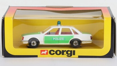 Scarce Corgi C452 Export Model Opel Senator Polizei Car