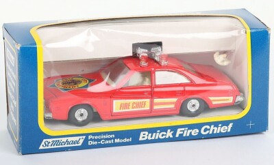 Scarce Corgi Toys Buick Fire Chief Car made for Marks & Spencer