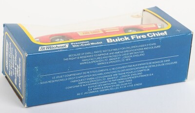 Scarce Corgi Toys Buick Fire Chief Car made for Marks & Spencer - 4