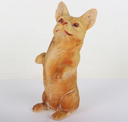 Original Corgi Shop Display Molded Rubber Dog