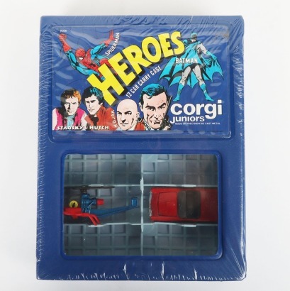 Corgi Juniors Heroes Reeves International USA 12 Car Carry Case