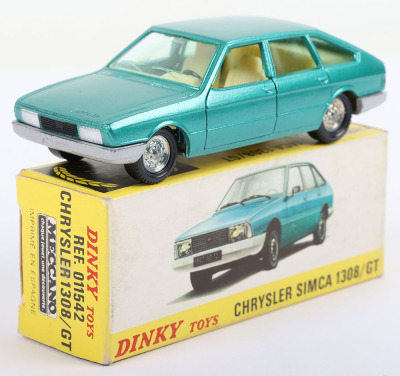 Scarce Trade Box Spanish Dinky Toys 011542 Chrysler 1308/GT - 2