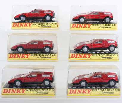 Dinky Toys Trade Pack of six 224 Mercedes Benz C.111