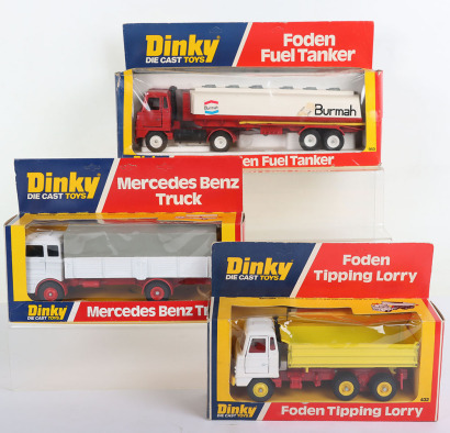 Three Dinky Toys Commercial Vehicles