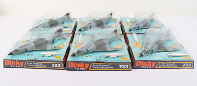 Dinky Trade Pack of six 733 German Export Phantom II Aircraft - 3