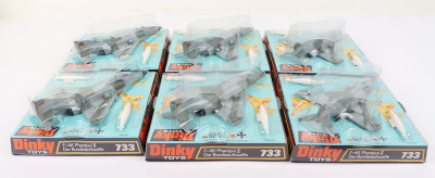 Dinky Trade Pack of six 733 German Export Phantom II Aircraft - 4