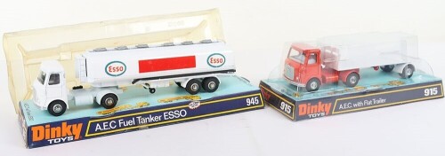 Dinky Toys 915 A.E.C. with Flat Trailer