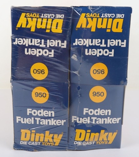 Dinky Trade Pack of Four 950 Foden Fuel Tankers