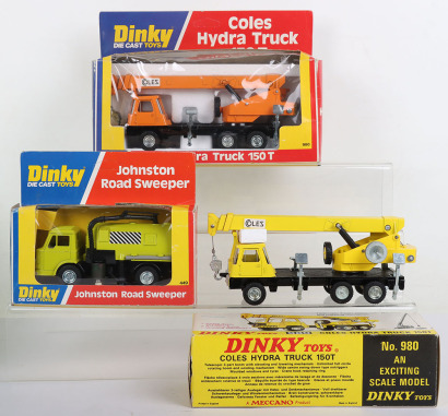 Dinky Toys 980 Coles Hydra truck 150T triple extension crane