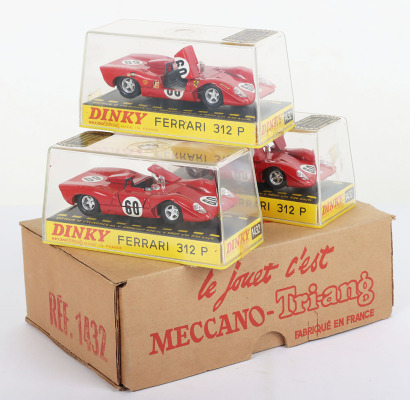 French Dinky Toys Trade box 1432 Ferrari 312P