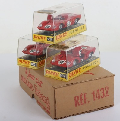 French Dinky Toys Trade box 1432 Ferrari 312P - 3