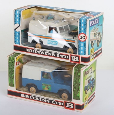 Two Boxed Britains Land Rover Models - 2