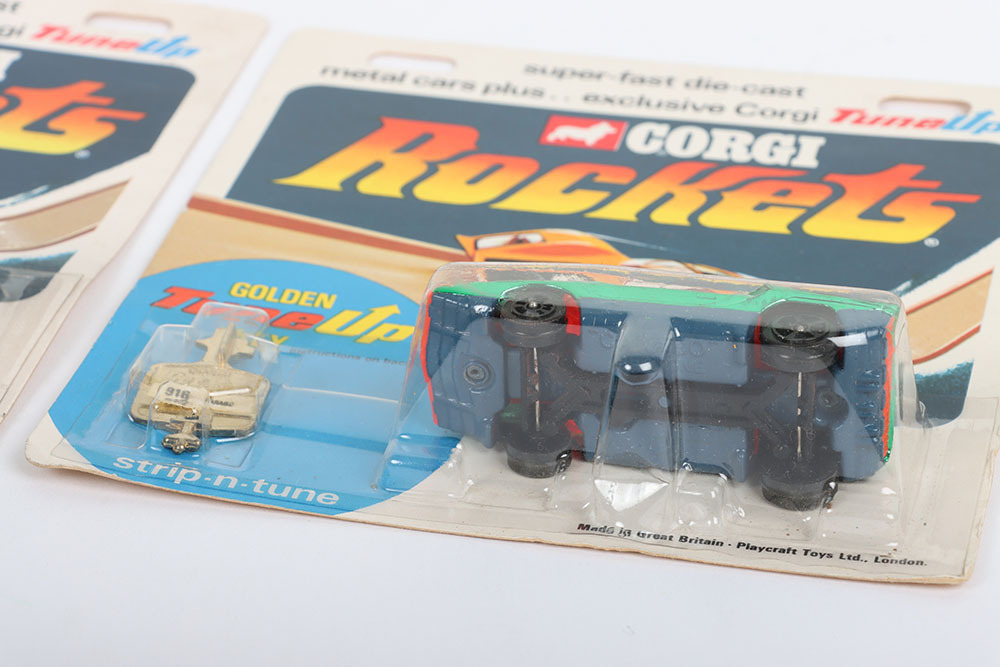 Two Corgi Rockets