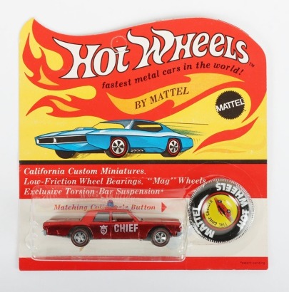 Hot Wheels Redline By Mattel Fire Chief Cruiser