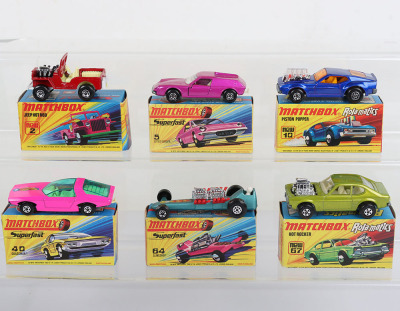 Six Boxed Matchbox Lesney Superfast Models - 2