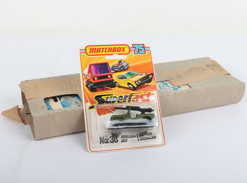 Matchbox Superfast Trade pack of six 38e Armoured Jeeps