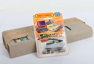 Matchbox Superfast Trade pack of six 38e Armoured Jeeps