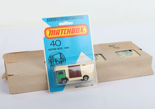 Matchbox Superfast Trade pack of six 40e Horse Box Vans